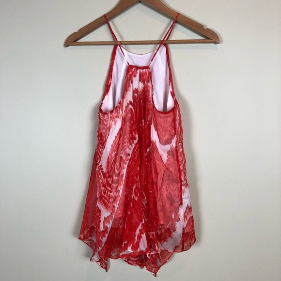 Milly of New York Silk Paisley Scarf Tank - Picture 7 of 7